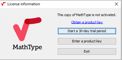 mathtype 7 licence key